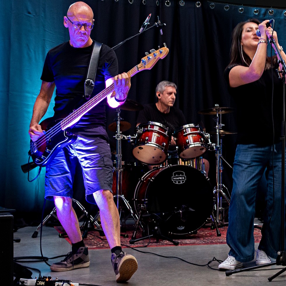 Andrew on Bass